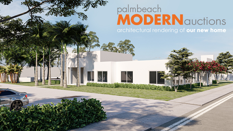 Great News, We Moved! Palm Beach Modern Auctions