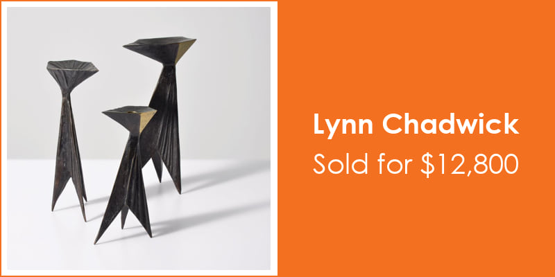 Palm Beach Modern Auctions Lynn Chadwick $12,800